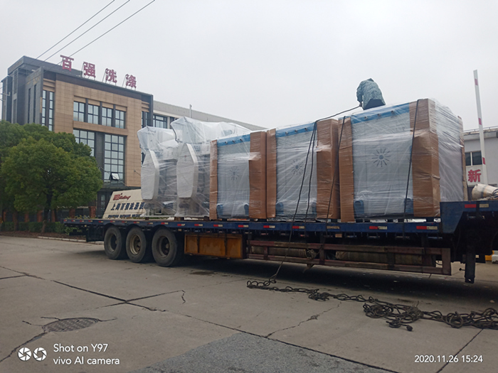 百強洗脫機烘干機今日發(fā)貨江西